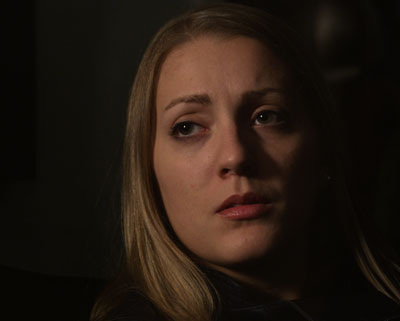 Nicole Chaffin in the feature film, Future Certain