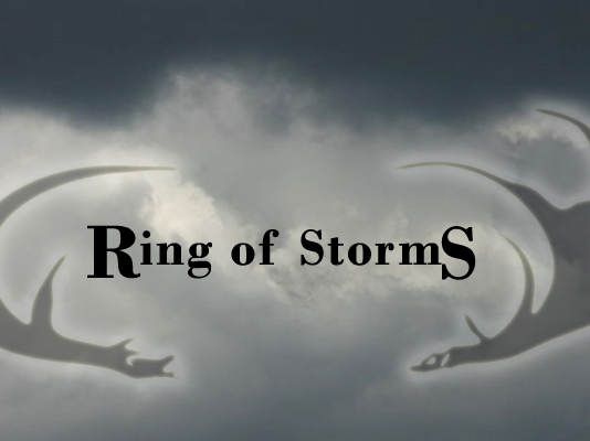 Promotional artwork for the feature film, Ring of Storms