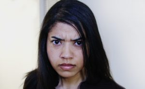 Stephanie Andreus portays Ashley Fuller in a dramatic moment in the Exceptionals series concept pilot.