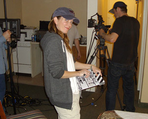 Wendy Peyton, AD and crew with FBFP